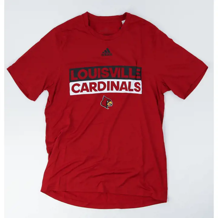 T-shirt Louisville Cardinals NCAA Adi Box Creator ROUGE