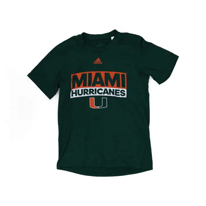 T-shirt Miami Hurricanes NCAA Adi Box Creator VRT