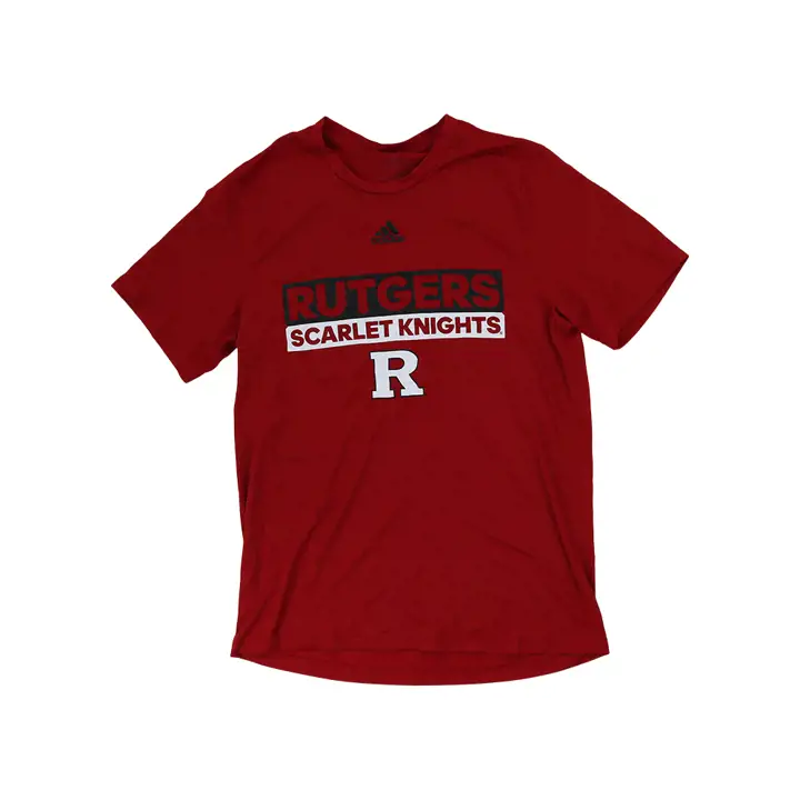 Rutgers Scarlet Knights NCAA Adi Box Creator T-Shirt RED
