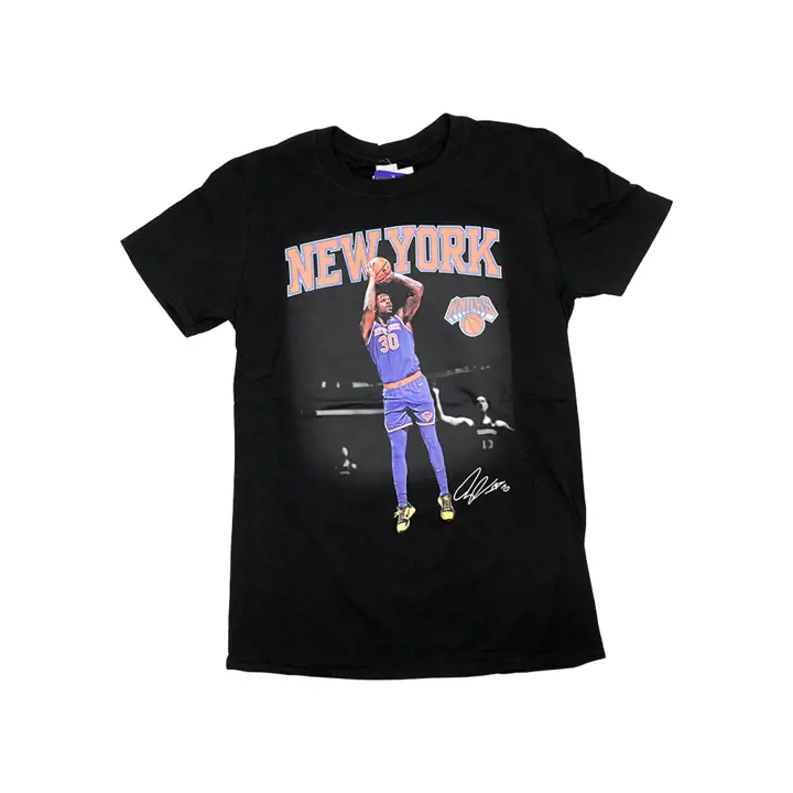 T-shirt graphique KNICKS NBA Joueur Julius Randle Noir