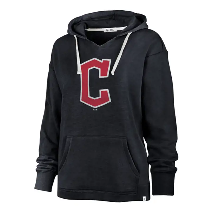 Guardians MLB Sweat à capuche Kennedy pour femme 22, marine