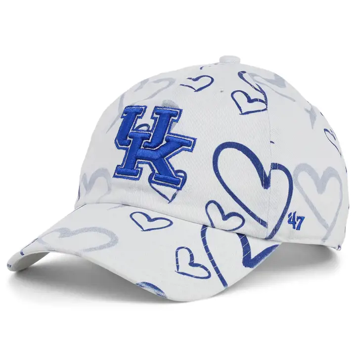 Kentucky Wildcats Girls Adore Clean Up wht