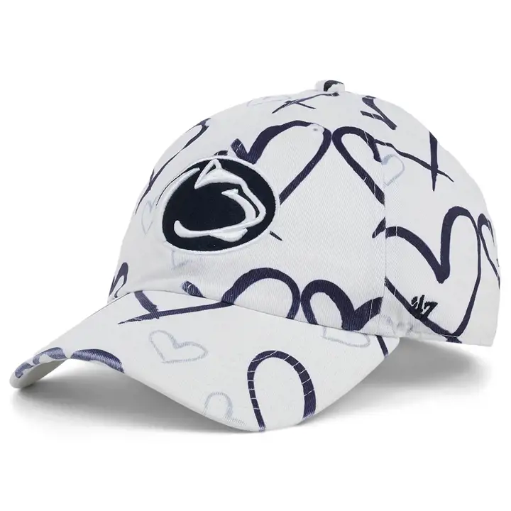 Penn State Nittany Lions Girls Adore Clean Up wht