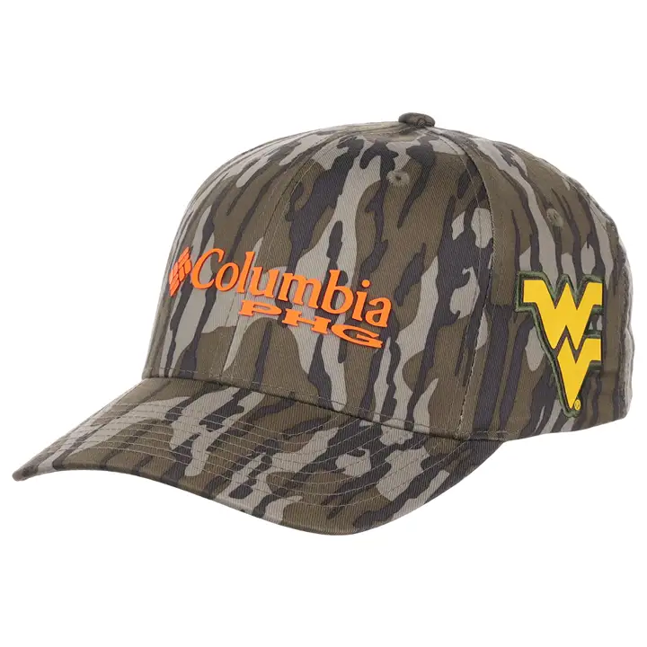 West Virginia Mountaineers NCAA PHG Camo souple Mossy Oak