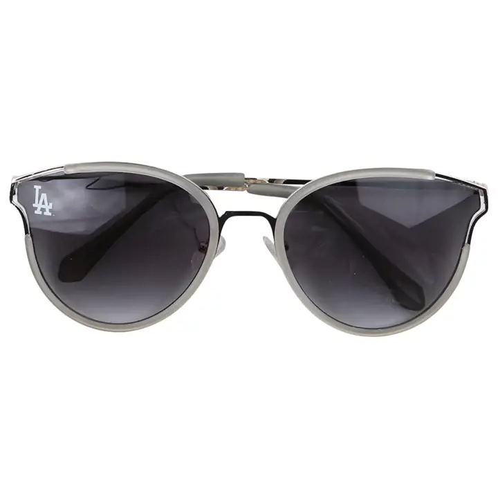 Lunettes de soleil métalliques pour femme Los Angeles Dodgers bleues