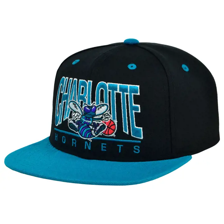 Charlotte Hornets NBA City Arch Snapback noir/sarcelle/vert HWC