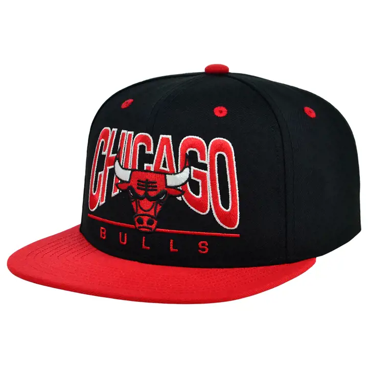 Casquette snapback NBA City Arch Chicago Bulls noire/rouge/verte