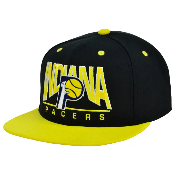 Casquette Snapback Indiana Pacers NBA City Arch noir/jaune/vert HWC
