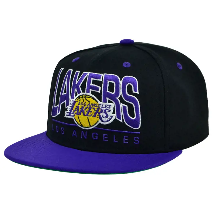 Casquette Snapback Los Angeles Lakers NBA City Arch noir/violet/vert
