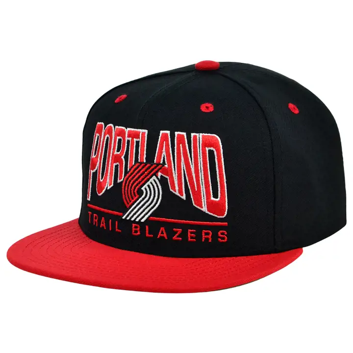 Casquette Snapback NBA City Arch Portland Trail Blazers noir/rouge/vert