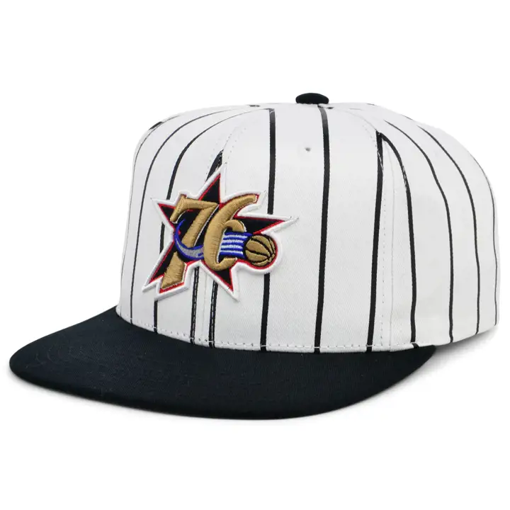 Philadelphia 76Ers NBA King Pinstripe Snapback b/b/v H