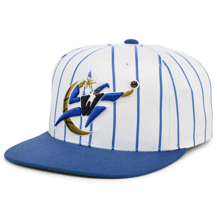 Washington Wizards NBA King Pinstripe Snapback b/b/v