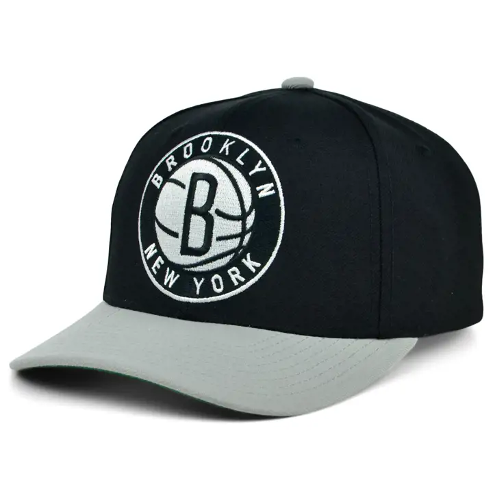 Brooklyn Nets NBA XL Pro Crown noir/gris/vert