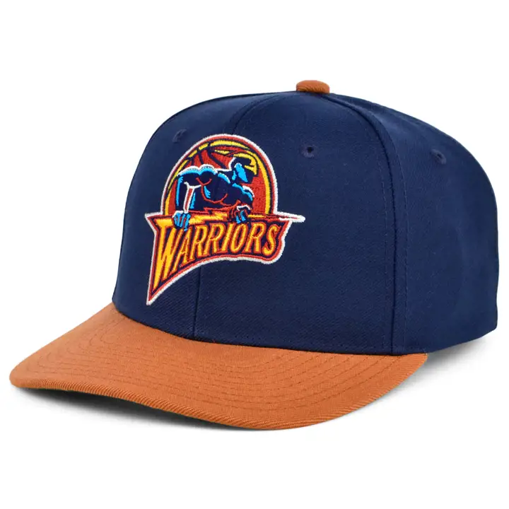 Casquette NBA XL Golden State Warriors Pro Crown marine/orange/vert HWC