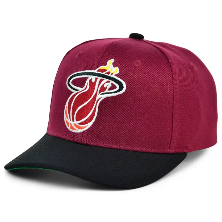 Miami Heat NBA XL Pro Crown rouge/noir/vert HWC