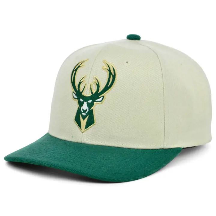 Milwaukee Bucks NBA XL Pro Crown stone/dkgrn/grn
