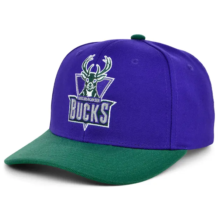 Milwaukee Bucks NBA XL Pro Crown pur/dkgrn/grn HWC