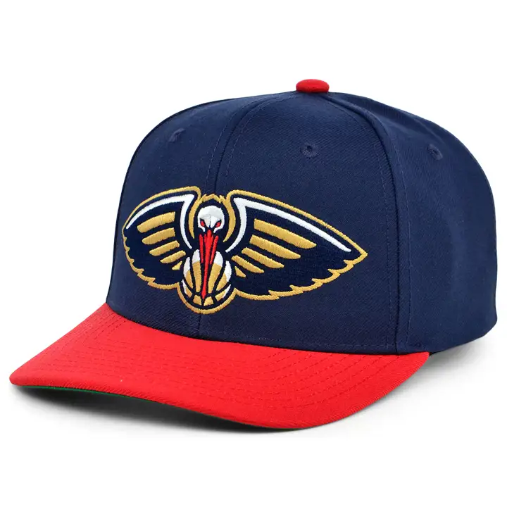 New Orleans Pelicans NBA XL Pro Crown marine/rouge/vert