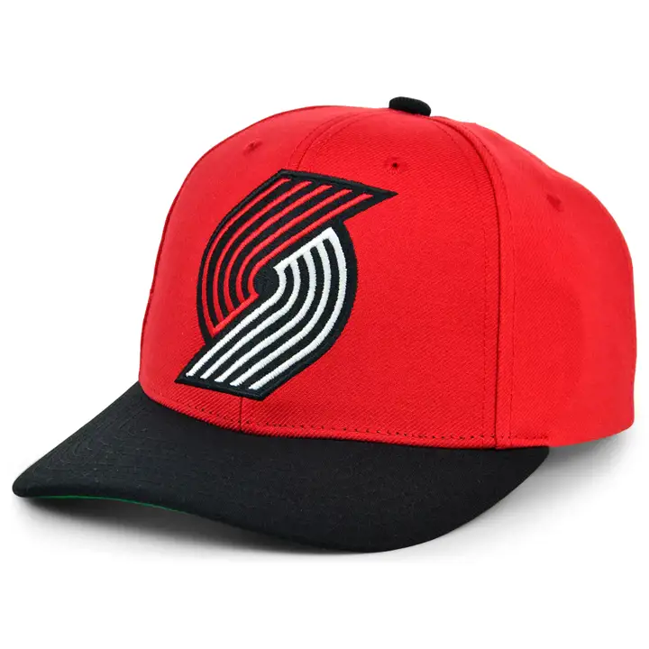 Portland Trail Blazers NBA XL Pro Crown rouge/noir/vert