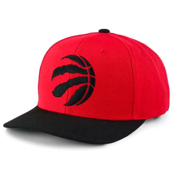 Casquette Toronto Raptors NBA XL Pro Crown rouge/noir/vert