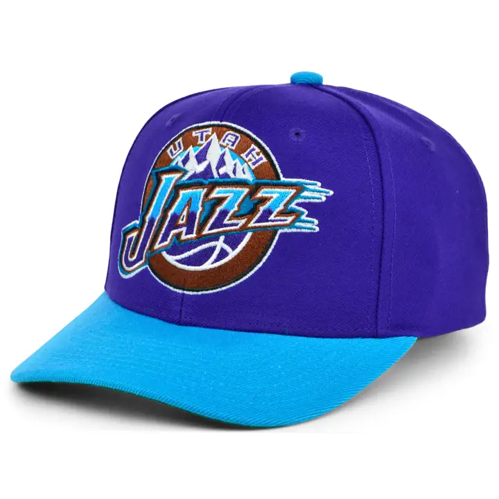 Utah Jazz NBA XL Pro Crown pur/bleu/vert HWC