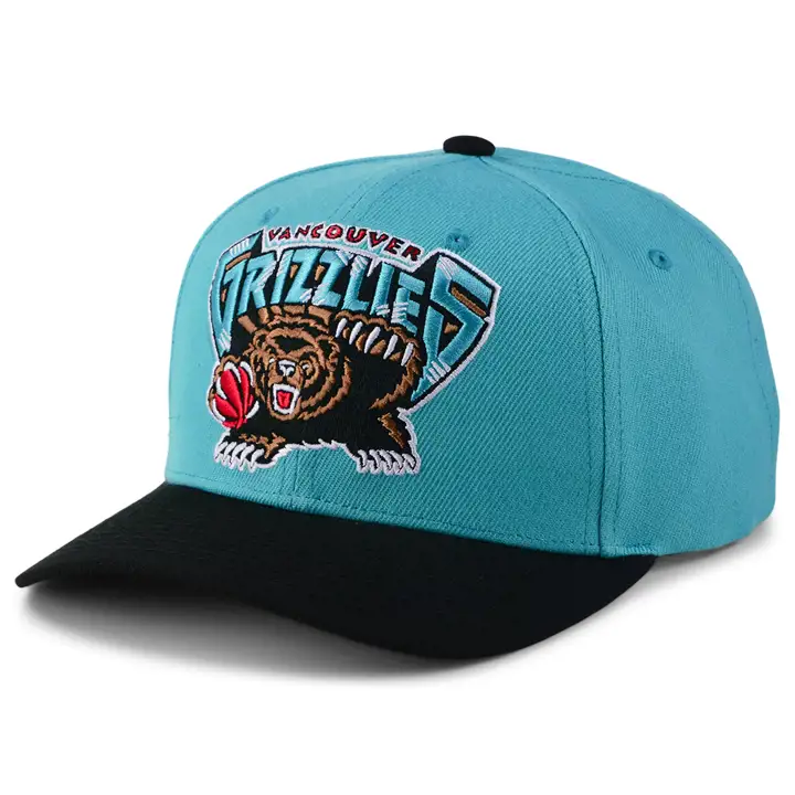 Vancouver Grizzlies NBA XL Pro Crown sarcelle/noir/vert HWC