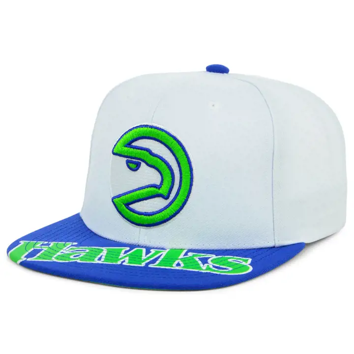 Atlanta Hawks NBA Casquette Snapback Reload 3.0 blc/bleu/lime HWC