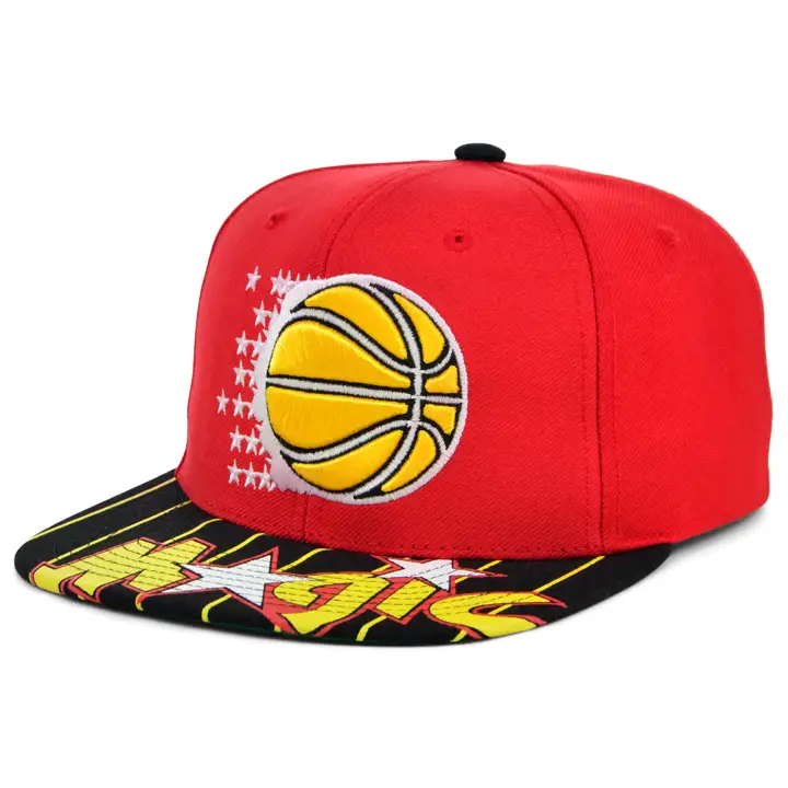 Casquette snapback Orlando Magic NBA Reload 3.0 rouge/noir/vert HWC