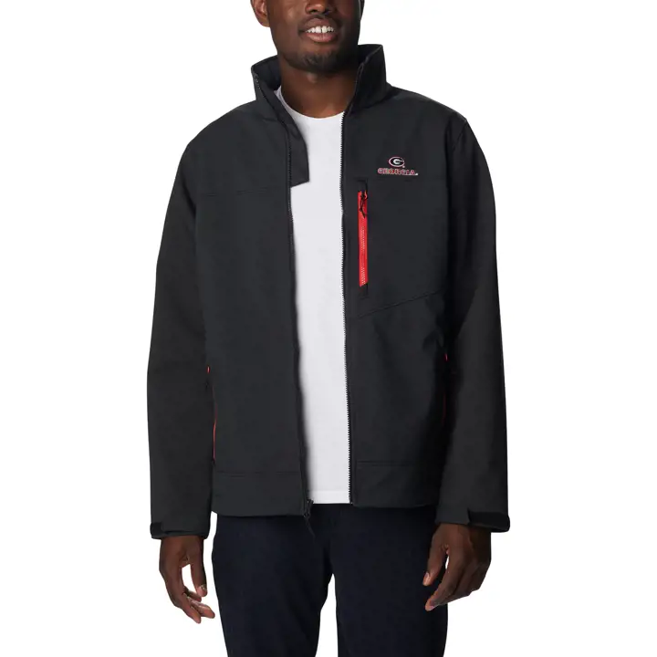 Veste Softshell NCAA Ascender Georgia Bulldogs Noire