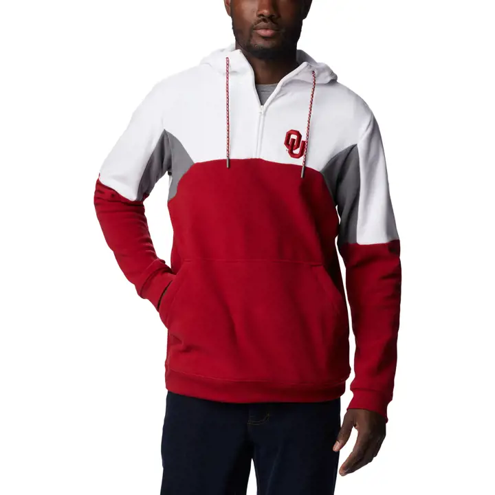 Sweat à capuche polaire NCAA Oklahoma Sooners CRIM