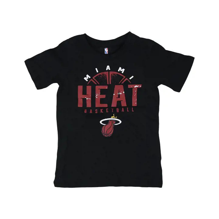T-Shirt Miami Heat NBA Jeunesse Street Ball 22 noir