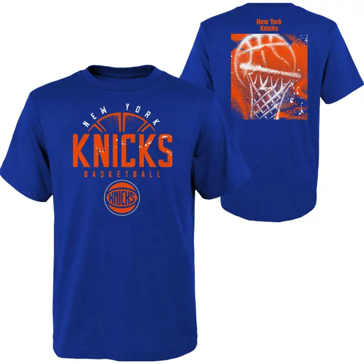 T-shirt bleu New York Knicks NBA Youth Street Ball 22