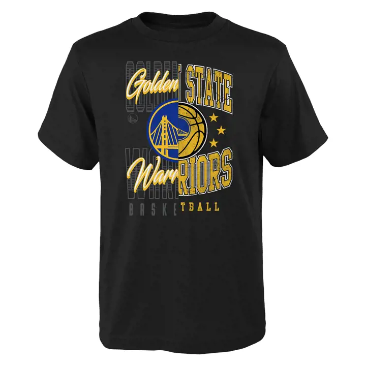 T-shirt deux pièces NBA Golden State Warriors pour jeune 22 noir