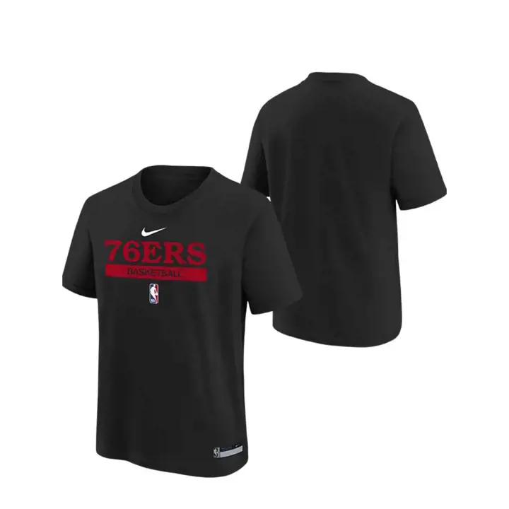 T-shirt Philadelphia 76ers NBA Junior Entraînement 22 noir