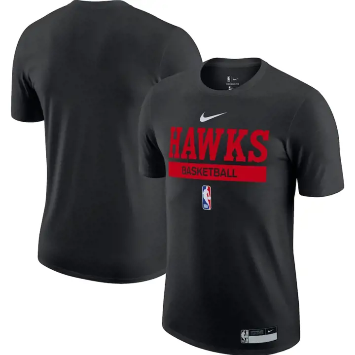 T-shirt d'entraînement NBA Atlanta Hawks pour jeune 22 noir