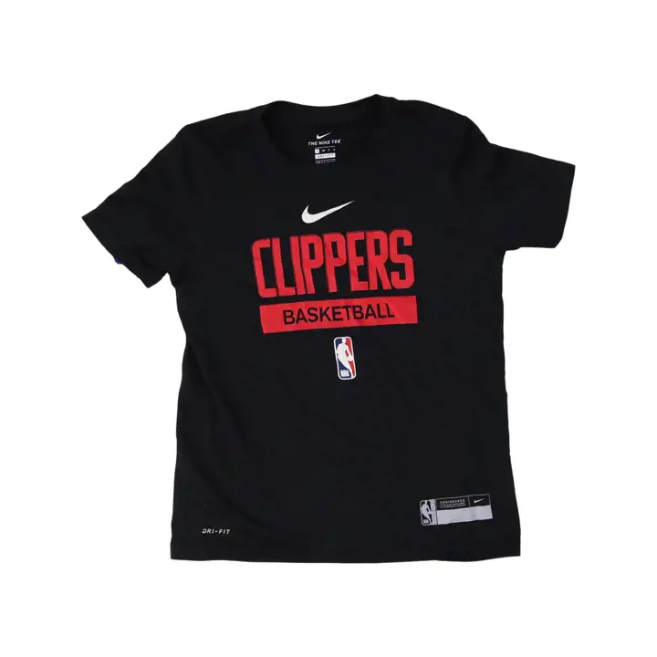 T-shirt d'entraînement NBA Los Angeles Clippers pour jeunes 22 blk