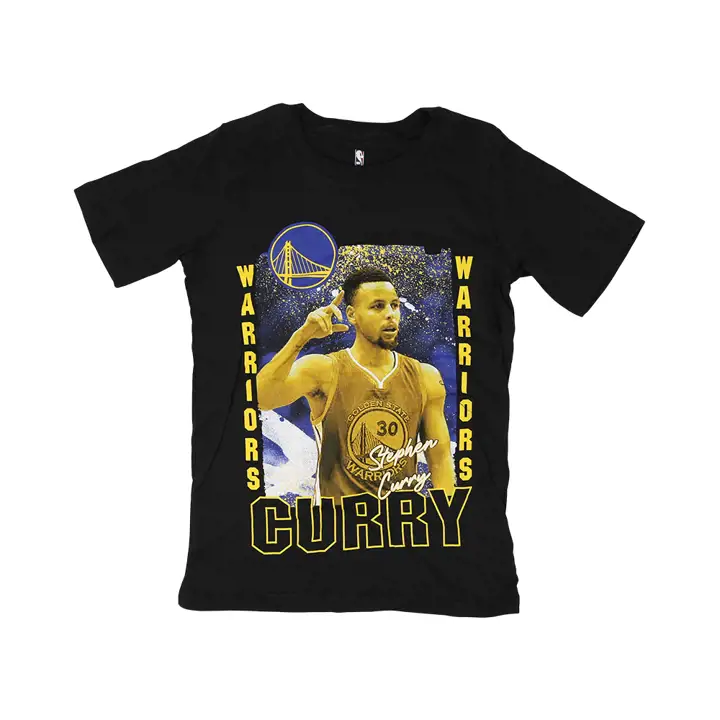 T-Shirt Célébration Jeunesse NBA WARRIORS 22 Stephen Curry NOI