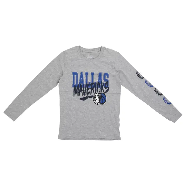 Dallas Mavericks NBA Youth T-Shirt Manches Longues Get Busy 22 g