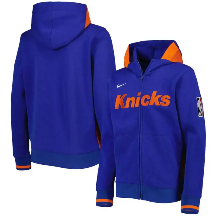 New York Knicks NBA Jeune Showtime FZ Capuche 22 bleu