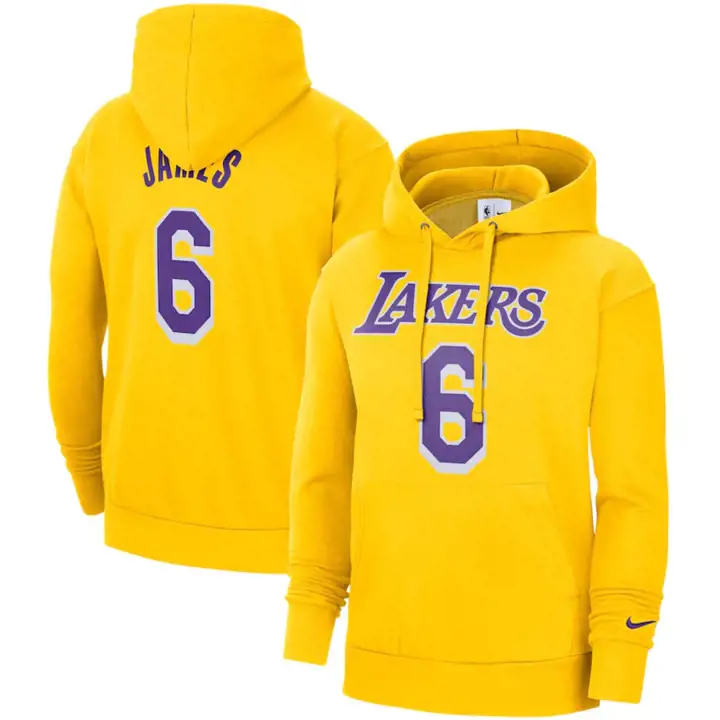 LA LAKERS NBA Sweat à capuche N&N pour jeune LeBron James jne