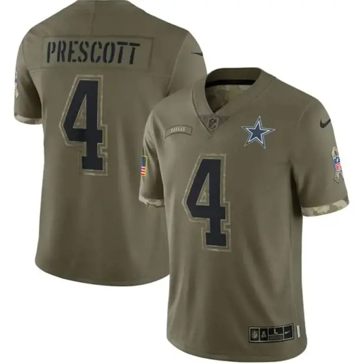 Maillot jeune NFL Dallas Cowboys STS 22 DAK PRESCOTT OLV