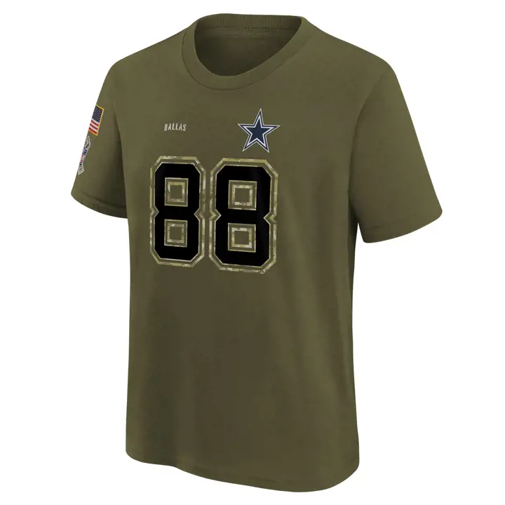 T-shirt Jeunesse NFL STS N&N Dallas Cowboys 22 CEEDEE LAMB OLV