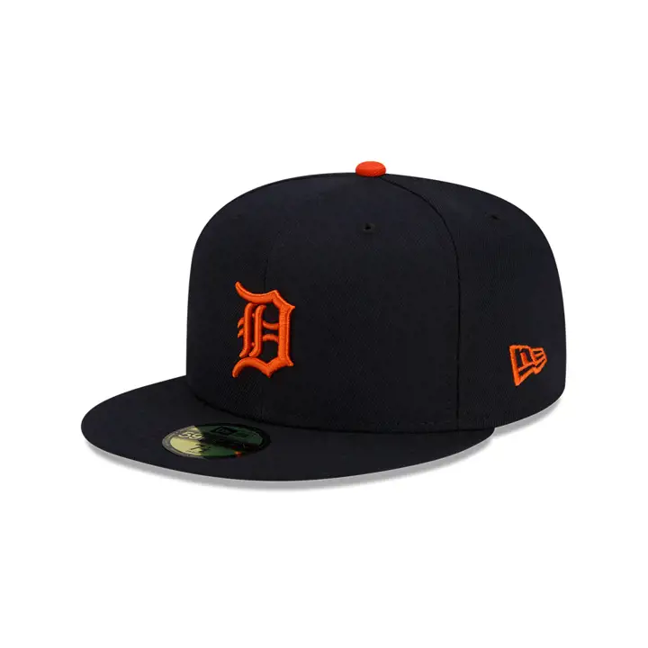 DETROIT TIGERS MLB Collection Authentique ROUTE BLEU MARINE
