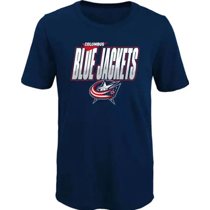 T-shirt « Frosty Center » pour jeune Columbus Blue Jackets LNH – bleu