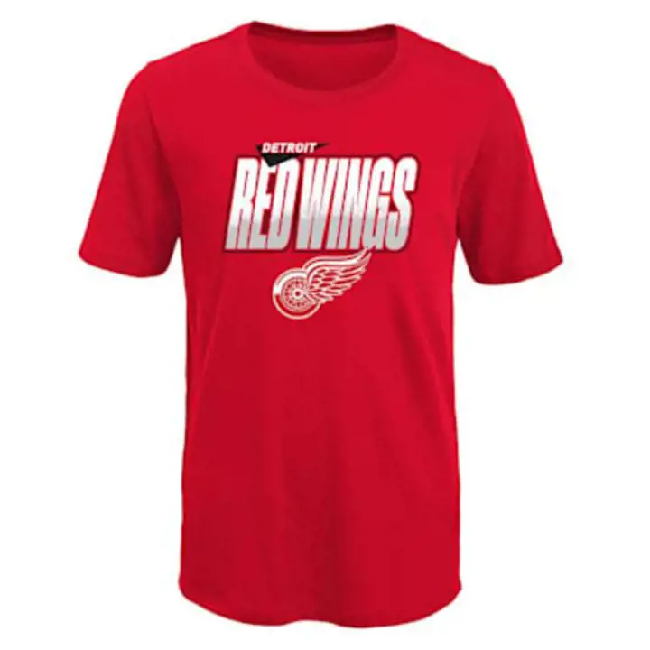 T-shirt enfant rouge Detroit Redwings LNH Frosty Center