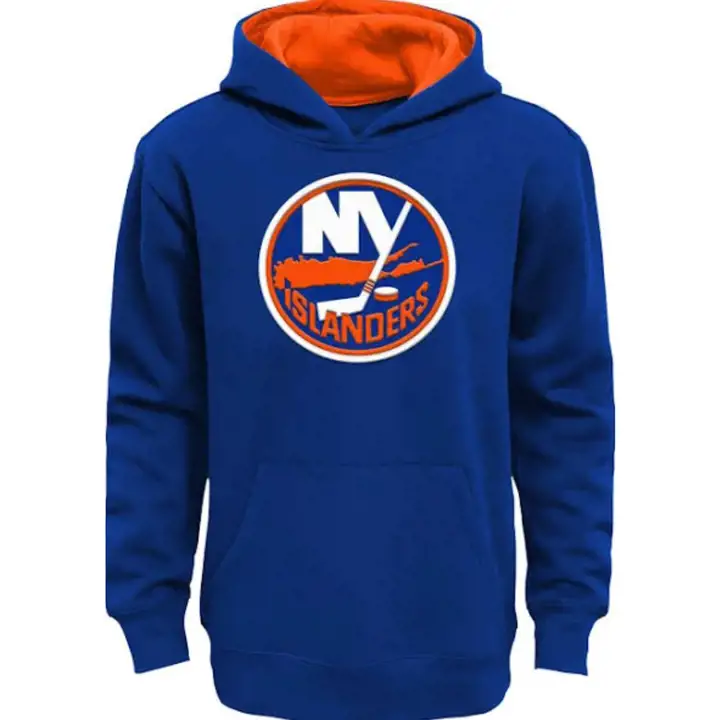 Chandail à Capuche Bleu avec Logo NHL Youth Prime des Islanders de New York