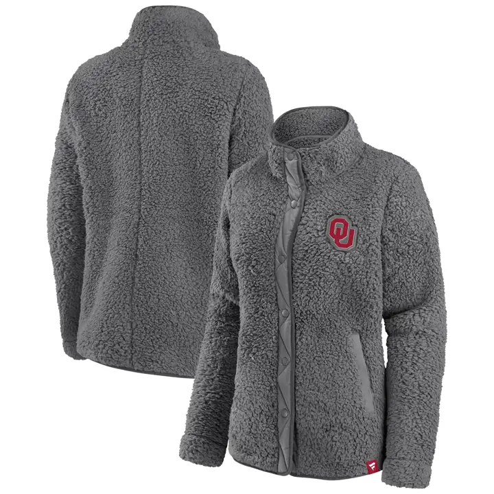 Veste Sherpa Oklahoma Sooners NCAA Femme Wheelhouse 22 CHA