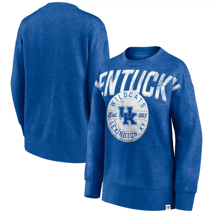Sweat-shirt ras du cou Kentucky Wildcats NCAA pour femme – Distribution des sauts