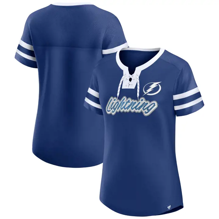 Haut Athena NHL Tampa Bay Lightning Femme 22 Bleu