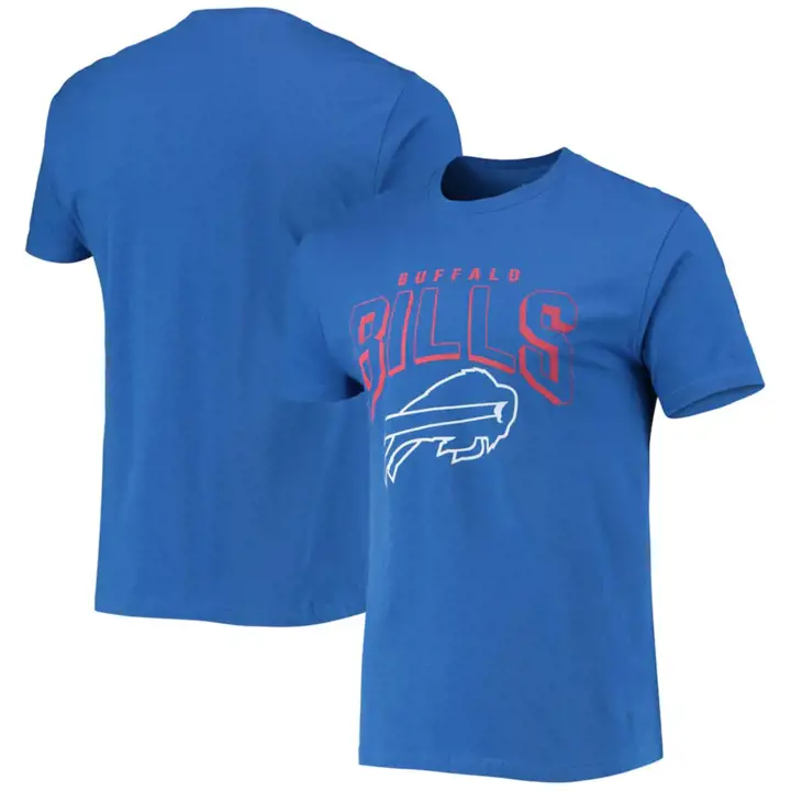 Buffalo Bills NFL Bold Logo T-Shirt 21 rbl